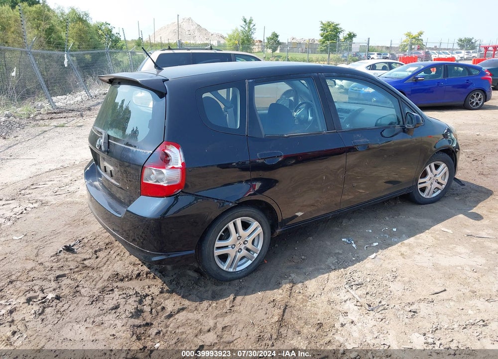 2008 HONDA FIT SPORT VIN: JHMGD38608S012872