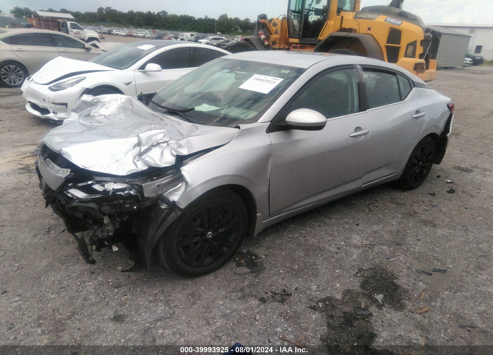 2020 NISSAN SENTRA VIN: 3N1AB8BV8LY285159