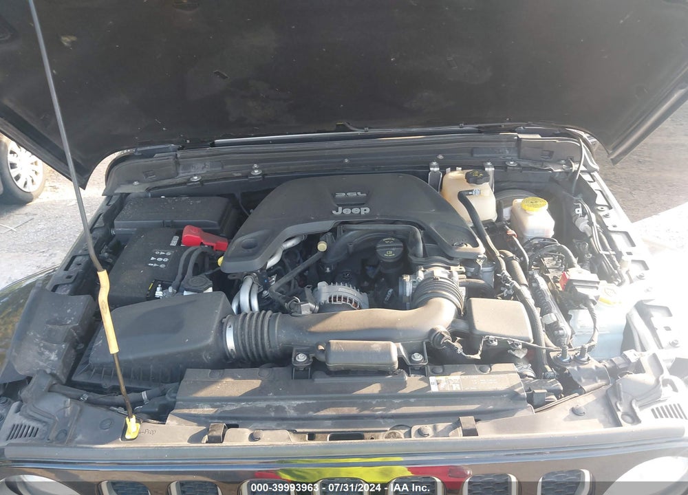 2018 ANGLER JEEP WR UNLIMITED SAHARA VIN: 1C4HJXEG7JW311891
