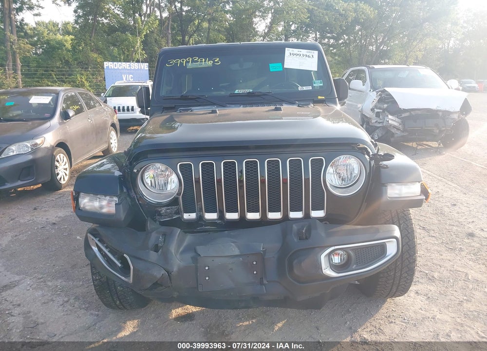 2018 ANGLER JEEP WR UNLIMITED SAHARA VIN: 1C4HJXEG7JW311891