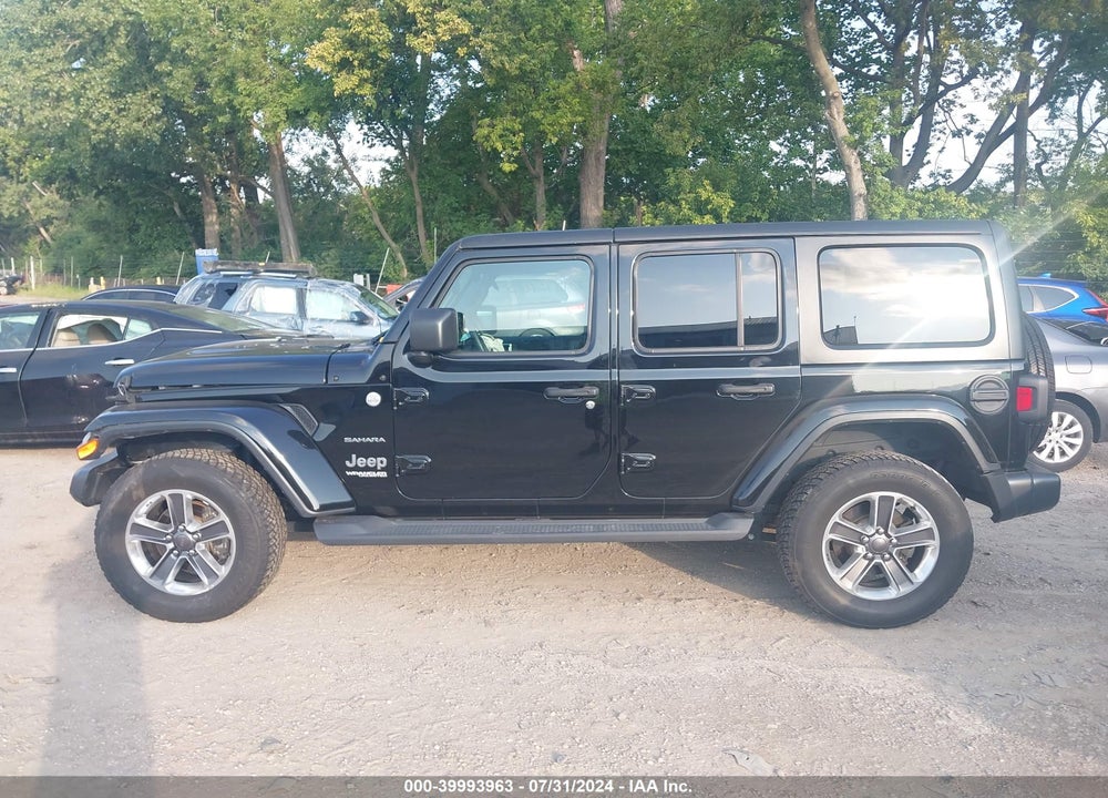 2018 ANGLER JEEP WR UNLIMITED SAHARA VIN: 1C4HJXEG7JW311891