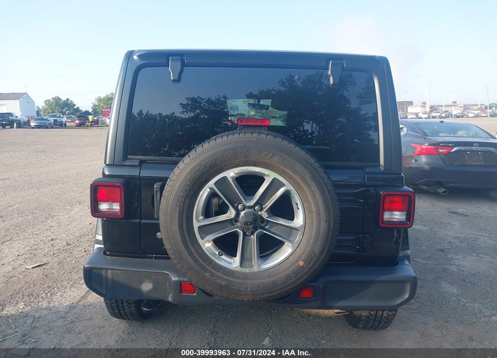 2018 ANGLER JEEP WR UNLIMITED SAHARA VIN: 1C4HJXEG7JW311891
