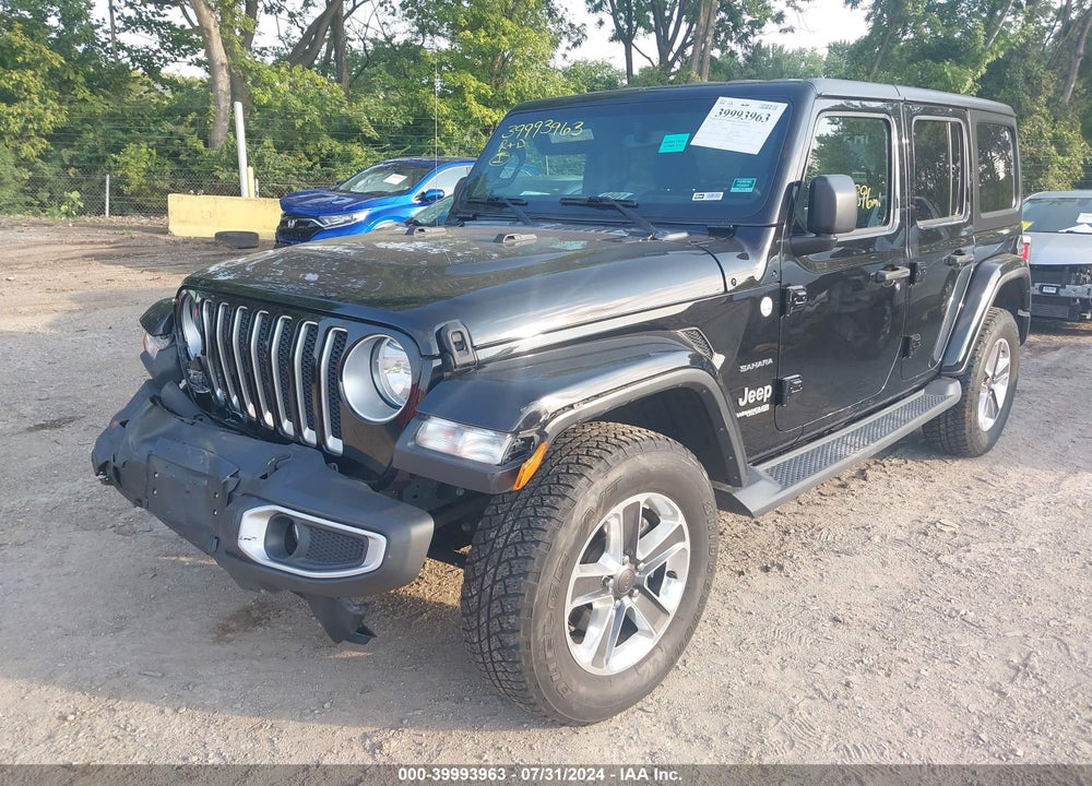 2018 ANGLER JEEP WR UNLIMITED SAHARA VIN: 1C4HJXEG7JW311891