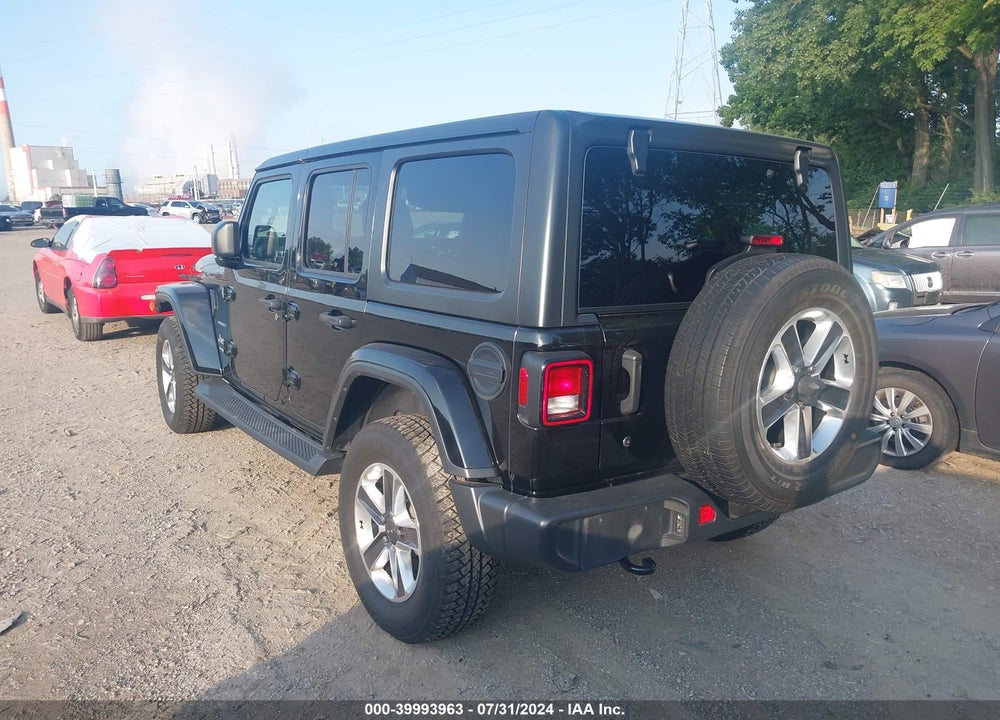 2018 ANGLER JEEP WR UNLIMITED SAHARA VIN: 1C4HJXEG7JW311891