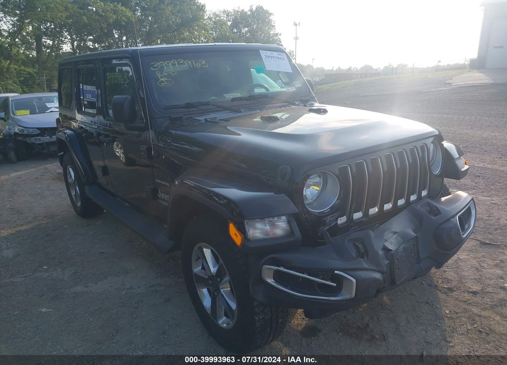 2018 ANGLER JEEP WR UNLIMITED SAHARA VIN: 1C4HJXEG7JW311891