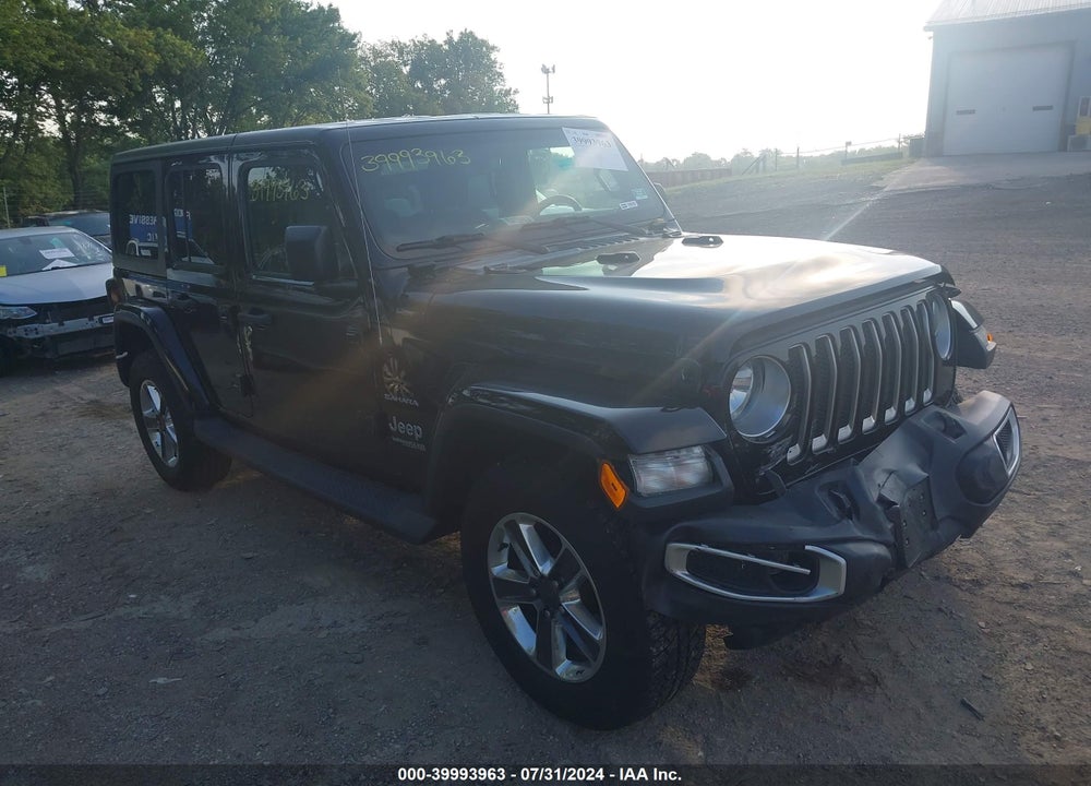 2018 ANGLER JEEP WR UNLIMITED SAHARA VIN: 1C4HJXEG7JW311891