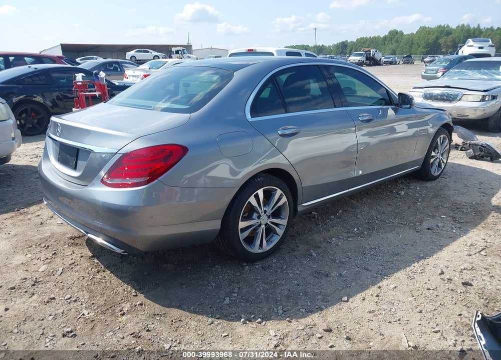 2015 MERCEDES-BENZ C 300 4MATIC/LUXURY 4MATIC/SPORT 4MATIC VIN: 55SWF4KB0FU039324