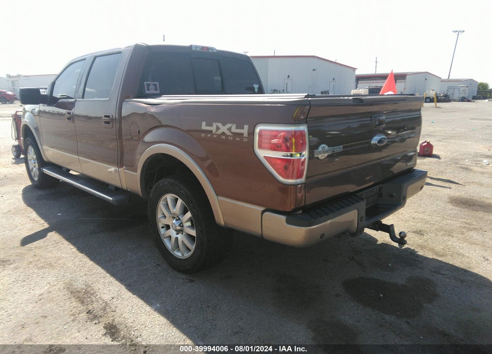 2012 FORD F-150 KING RANCH VIN: 1FTFW1EF3CKD60867