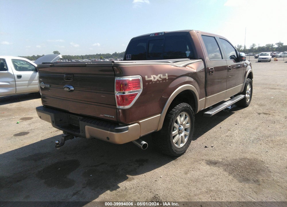 2012 FORD F-150 KING RANCH VIN: 1FTFW1EF3CKD60867