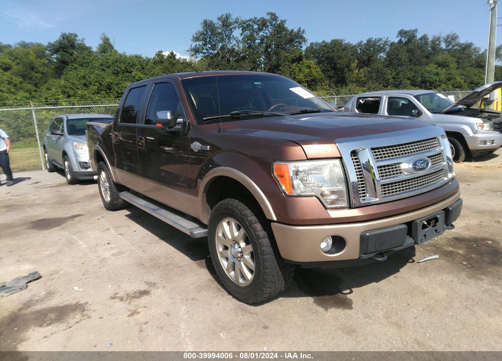 2012 FORD F-150 KING RANCH VIN: 1FTFW1EF3CKD60867