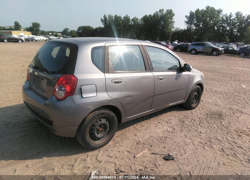 2009 CHEVROLET AVEO LT VIN: KL1TD66E99B626775