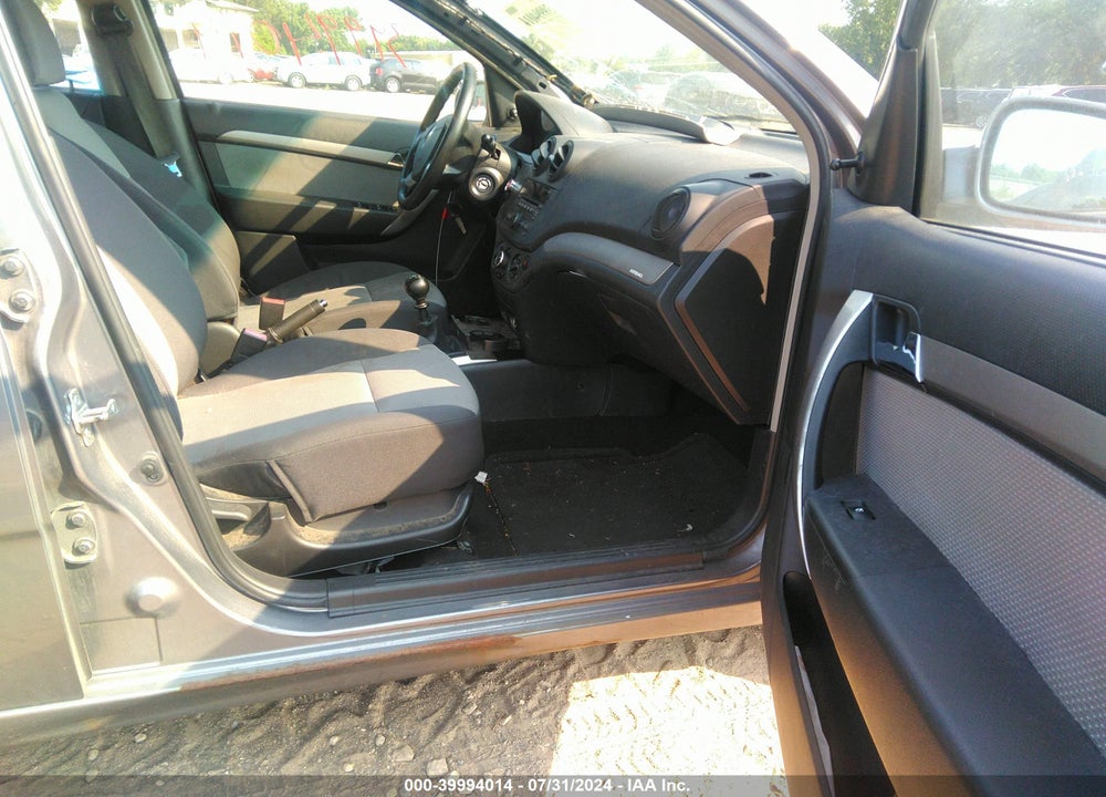 2009 CHEVROLET AVEO LT VIN: KL1TD66E99B626775
