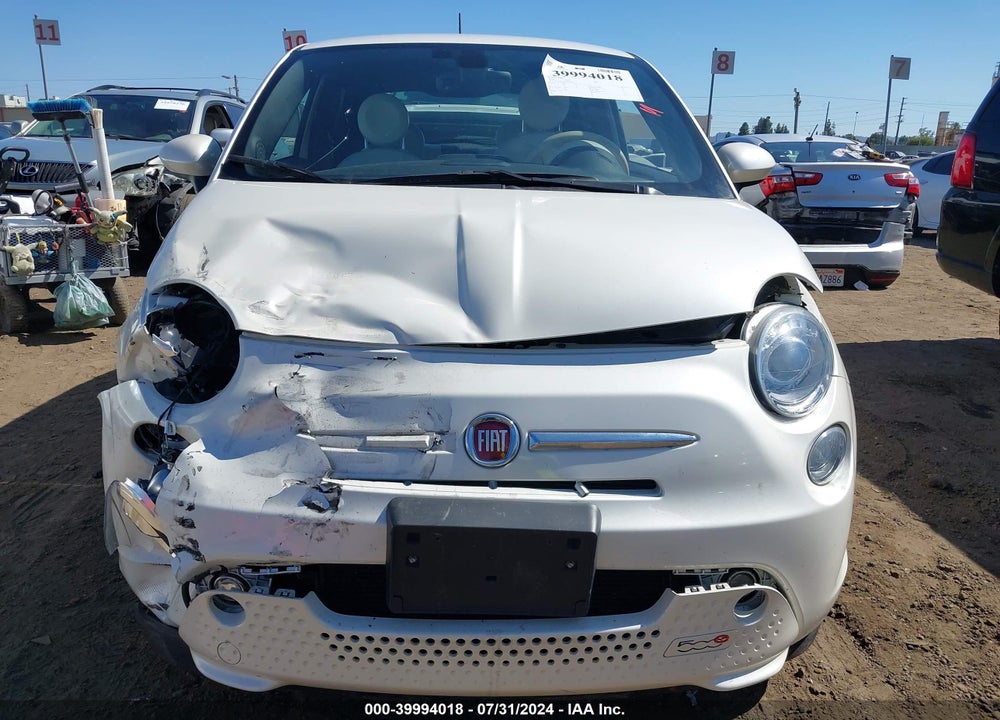 2018 FIAT 500E BATTERY ELECTRIC VIN: 3C3CFFGE8JT466784