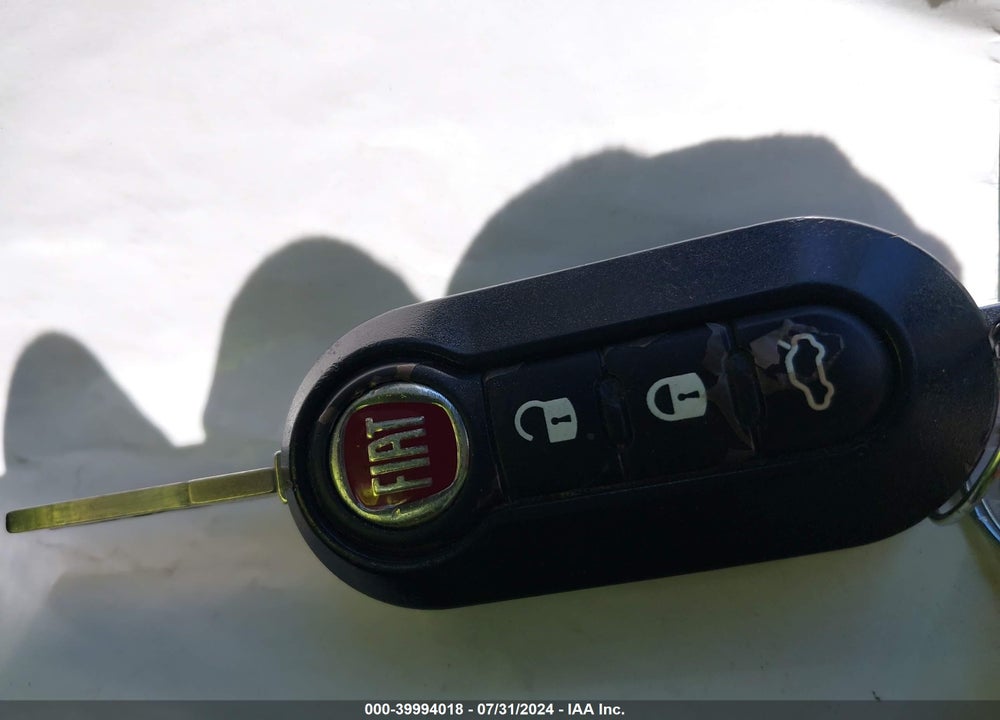 2018 FIAT 500E BATTERY ELECTRIC VIN: 3C3CFFGE8JT466784