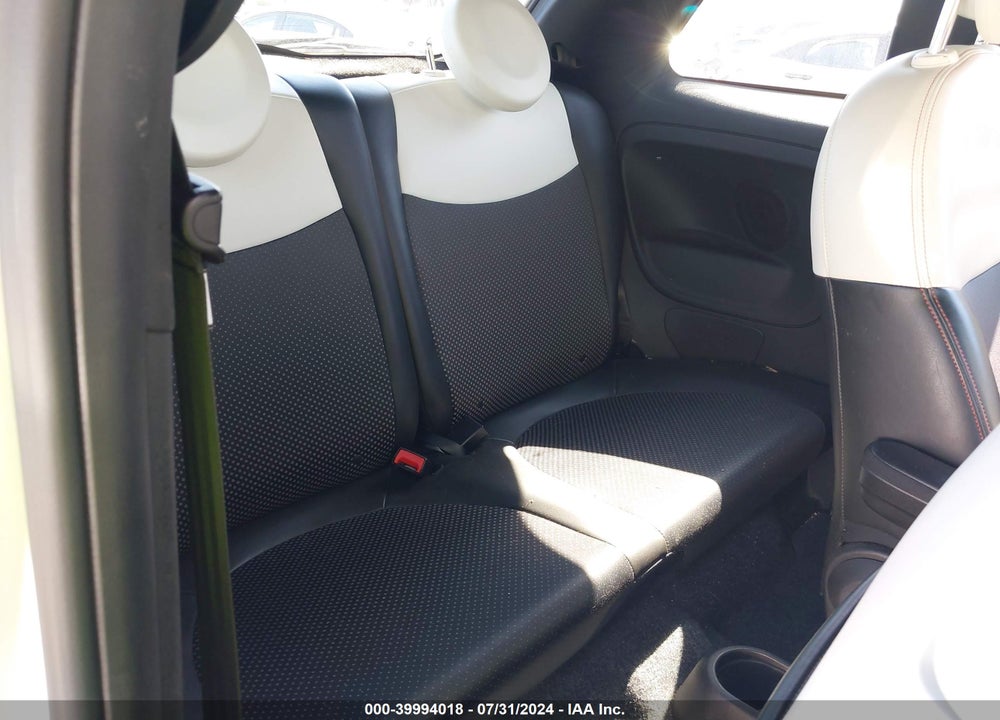 2018 FIAT 500E BATTERY ELECTRIC VIN: 3C3CFFGE8JT466784