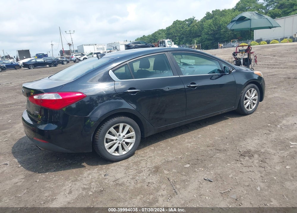 2014 KIA FORTE EX VIN: KNAFX4A82E5198119