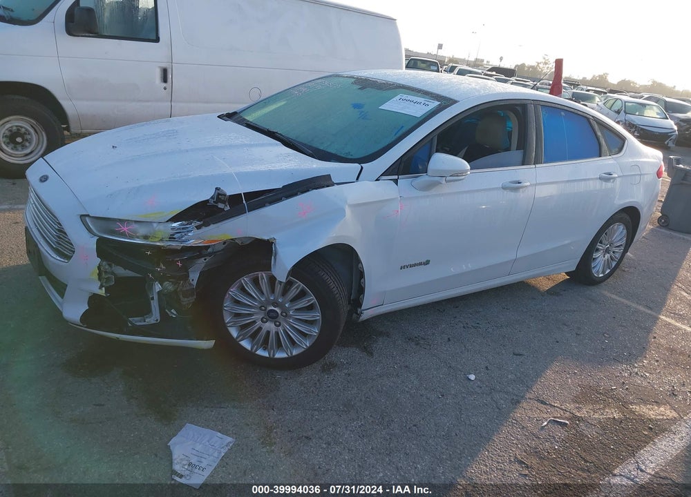 2015 FORD FUSION HYBRID SE VIN: 3FA6P0LUXFR295143