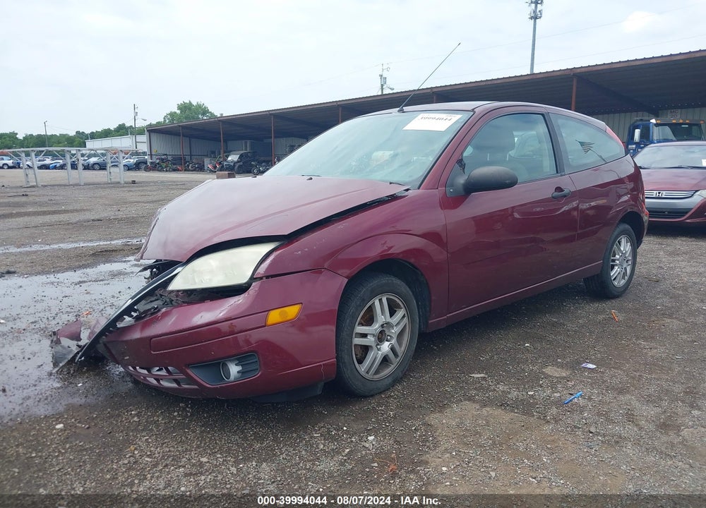 2006 FORD FOCUS ZX3 VIN: 1FAFP31N96W168801