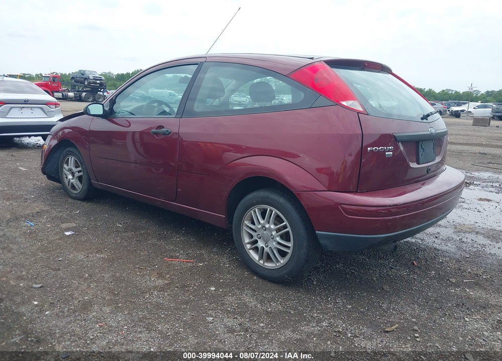 2006 FORD FOCUS ZX3 VIN: 1FAFP31N96W168801