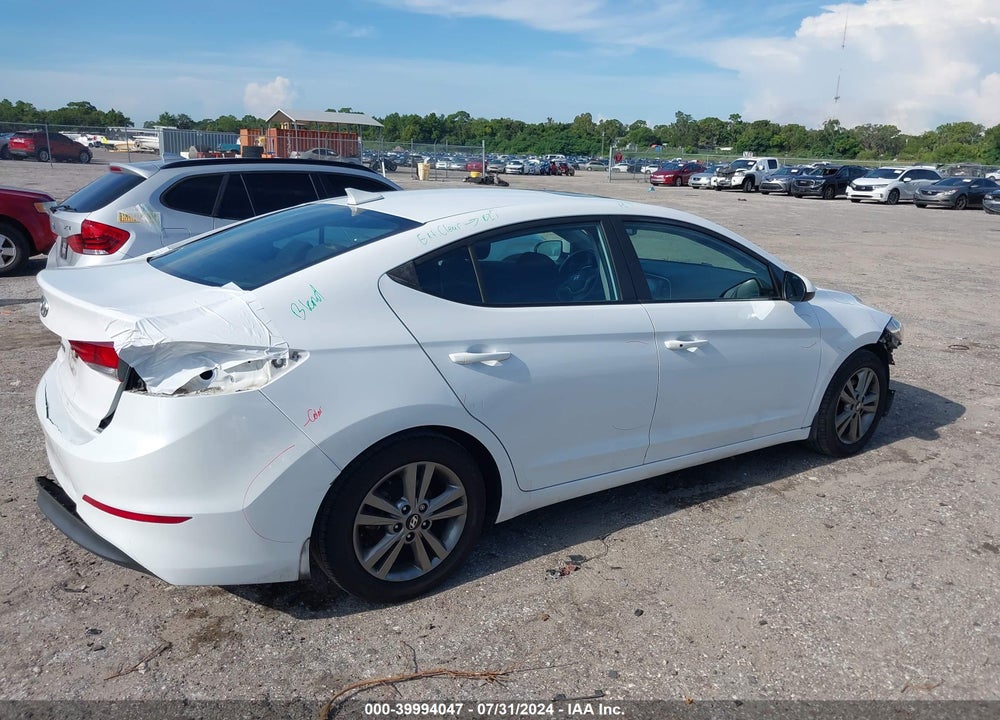 2018 HYUNDAI ELANTRA VALUE EDITION VIN: 5NPD84LF5JH352027