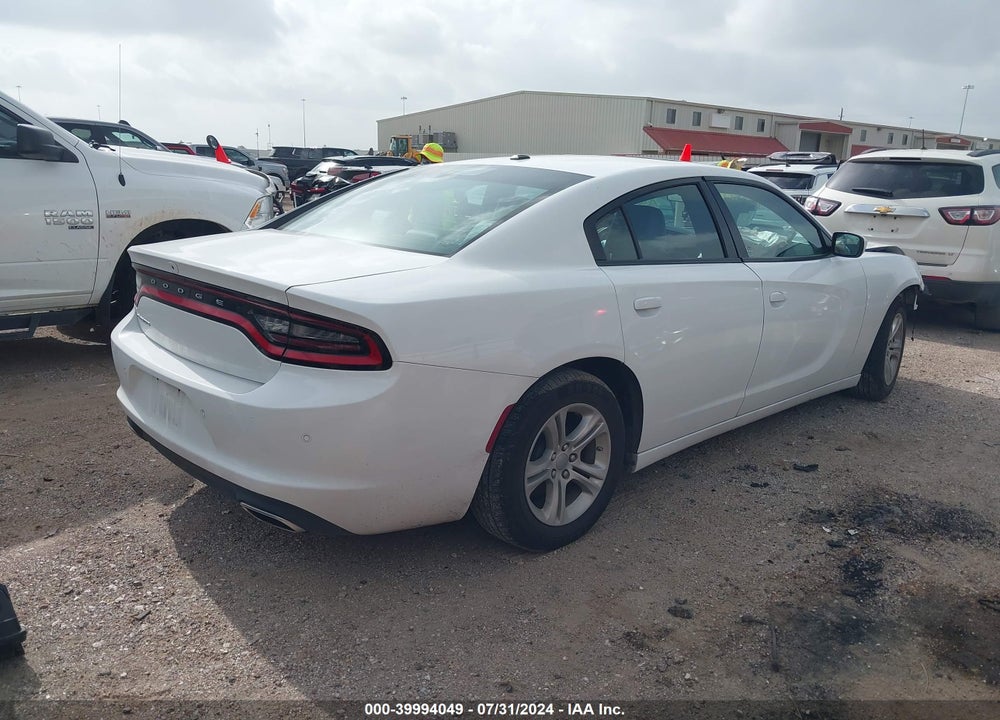2022 DODGE CHARGER SXT RWD VIN: 2C3CDXBG9NH169400