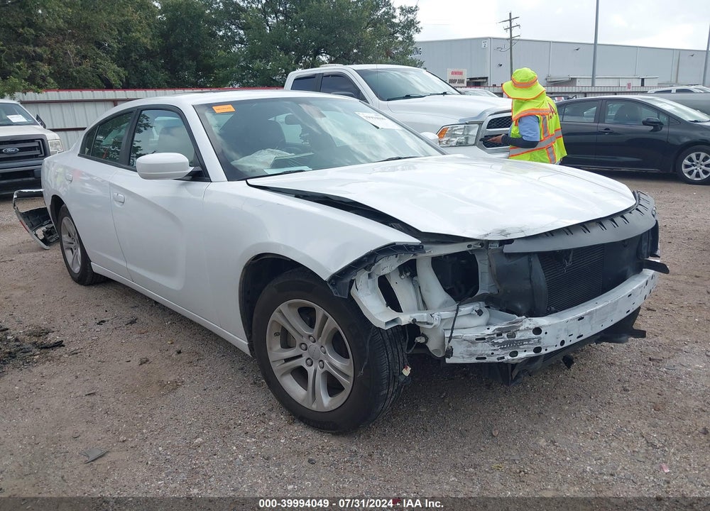 2022 DODGE CHARGER SXT RWD VIN: 2C3CDXBG9NH169400