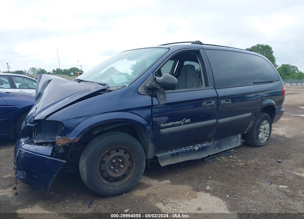 2005 DODGE GRAND CARAVAN SE VIN: 1D4GP24R65B245804