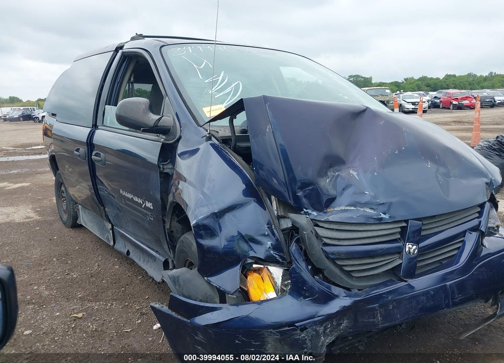2005 DODGE GRAND CARAVAN SE VIN: 1D4GP24R65B245804