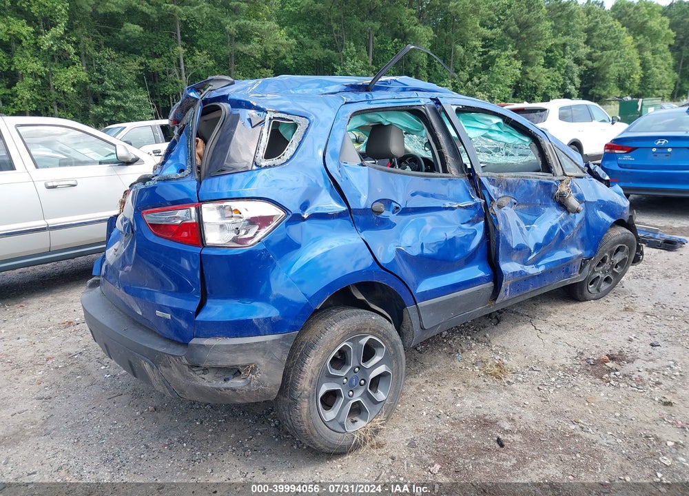 2020 FORD ECOSPORT S VIN: MAJ3S2FE6LC323791