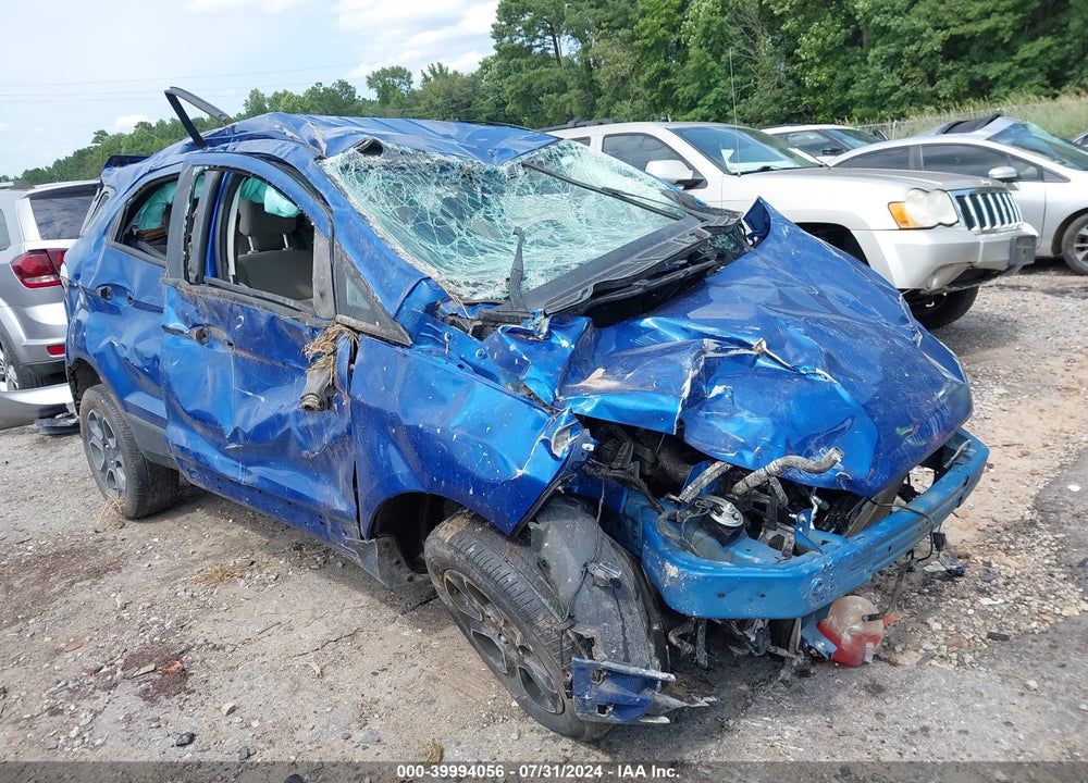 2020 FORD ECOSPORT S VIN: MAJ3S2FE6LC323791