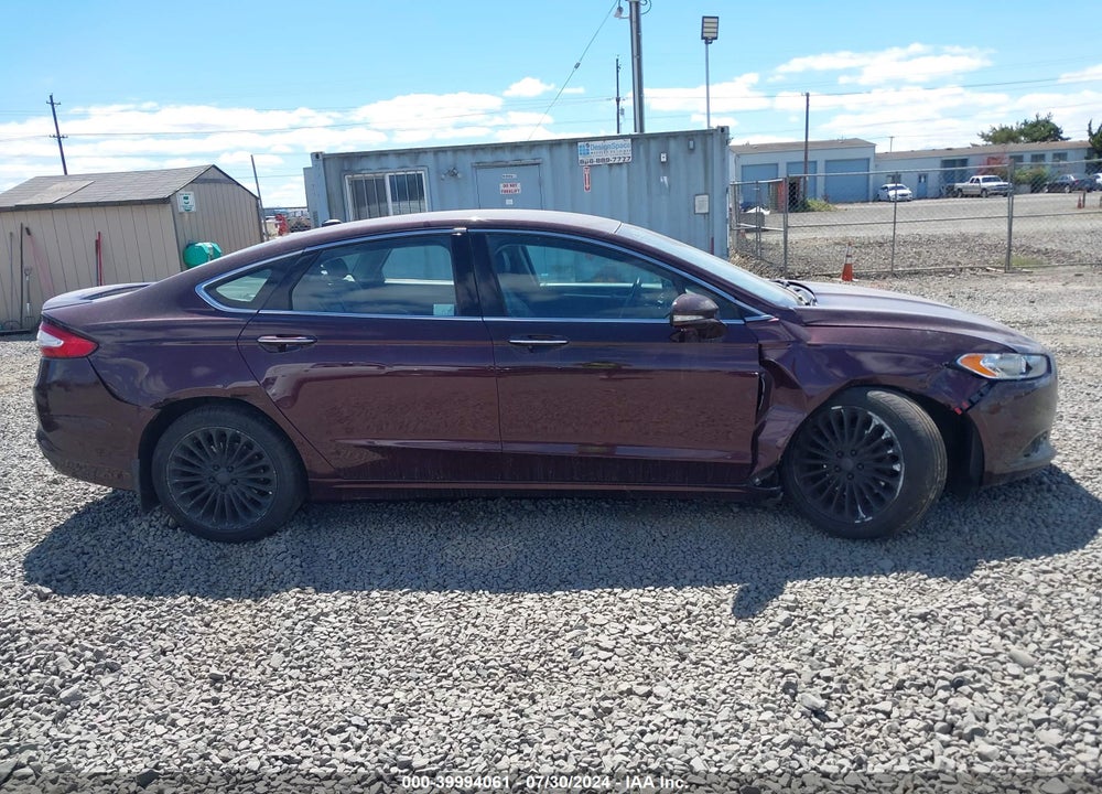 2013 FORD FUSION TITANIUM VIN: 3FA6P0D99DR144916