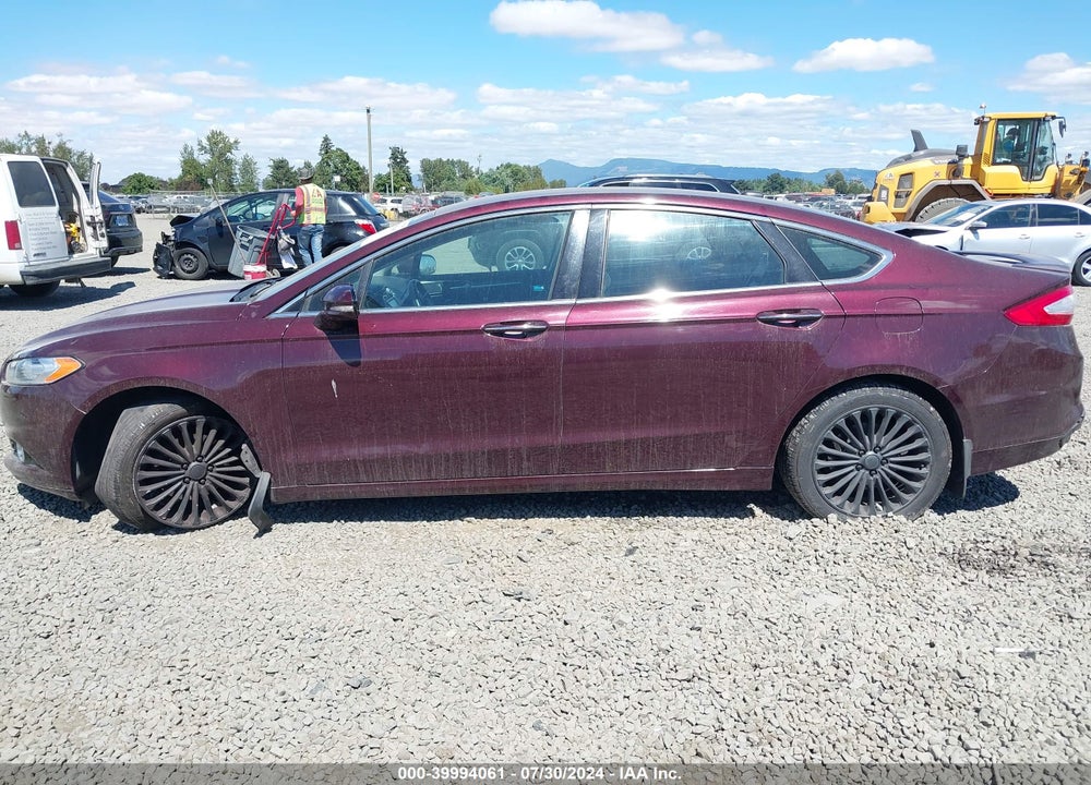 2013 FORD FUSION TITANIUM VIN: 3FA6P0D99DR144916
