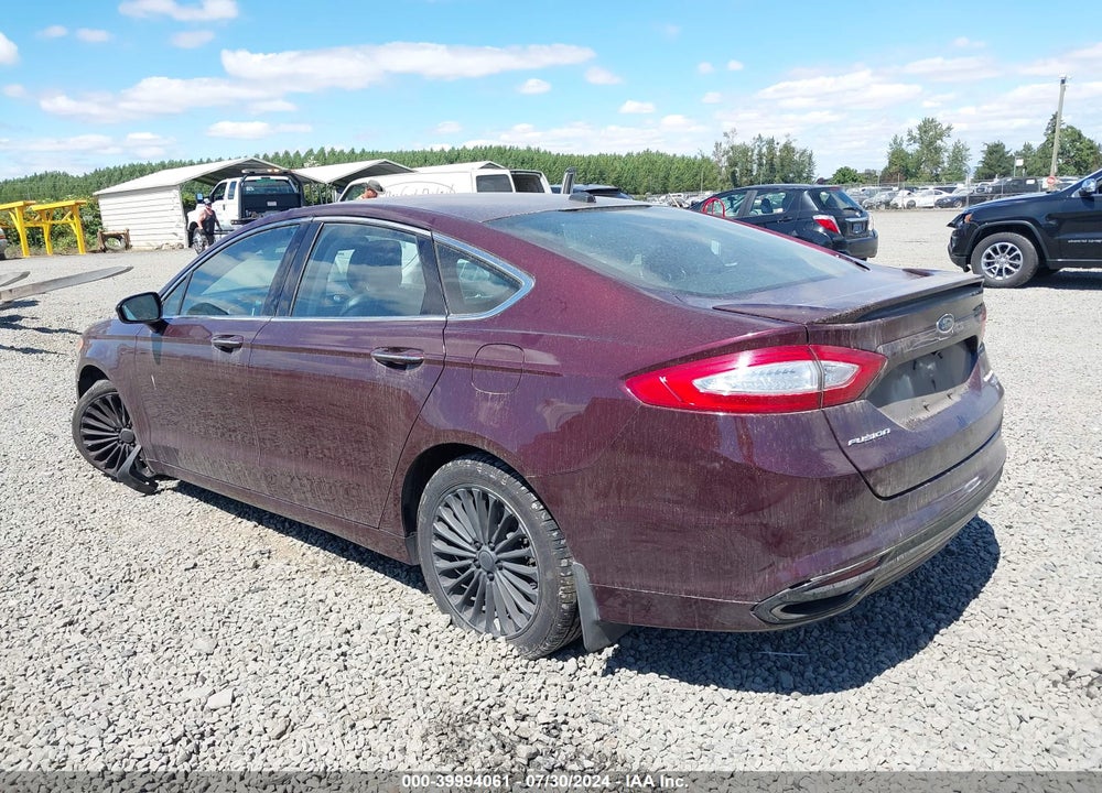 2013 FORD FUSION TITANIUM VIN: 3FA6P0D99DR144916