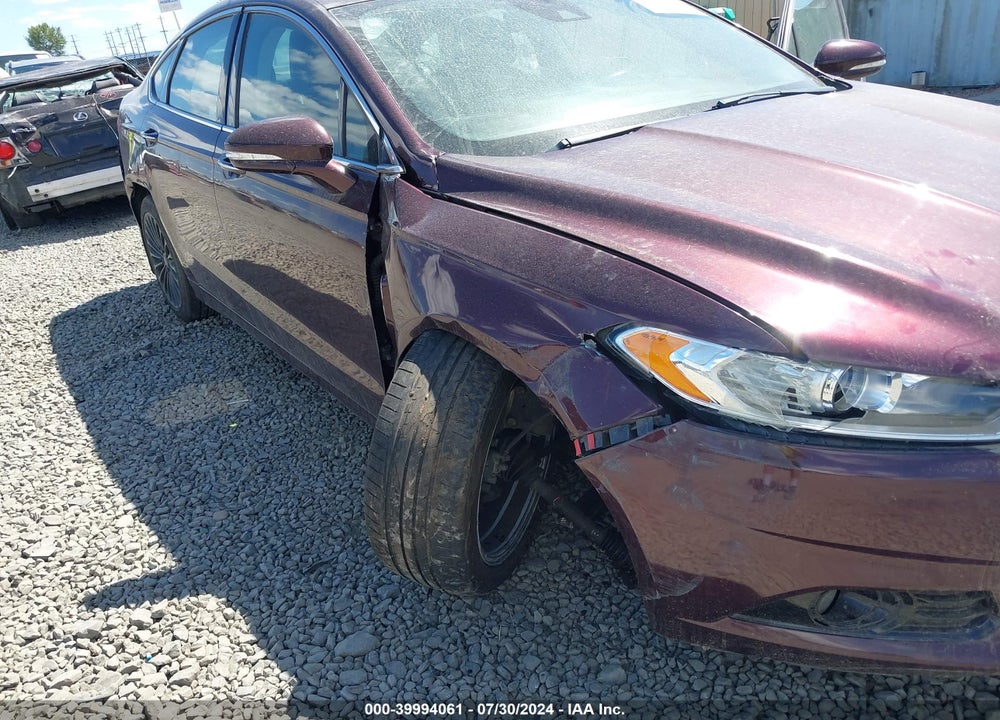 2013 FORD FUSION TITANIUM VIN: 3FA6P0D99DR144916