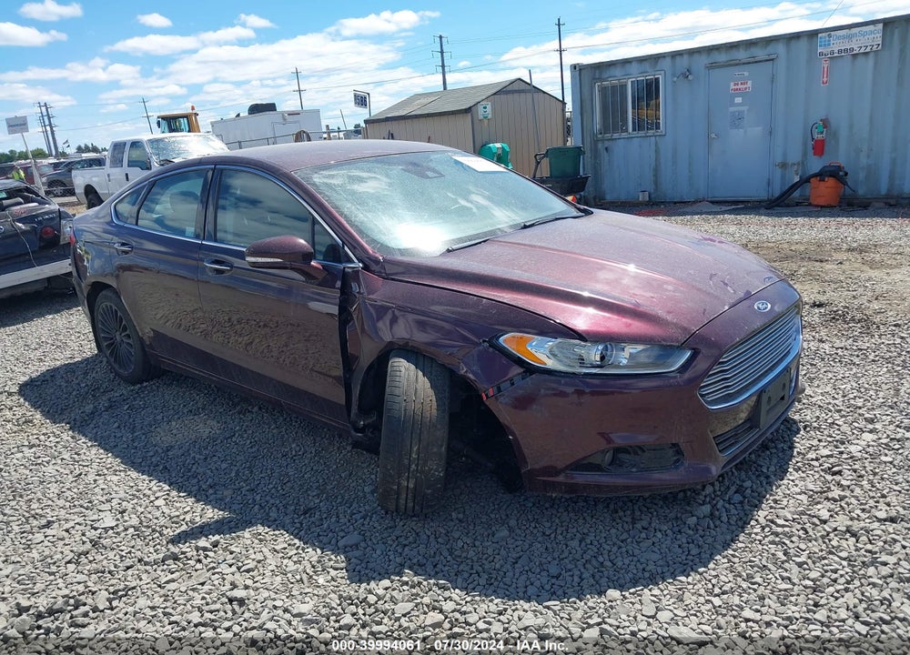 2013 FORD FUSION TITANIUM VIN: 3FA6P0D99DR144916