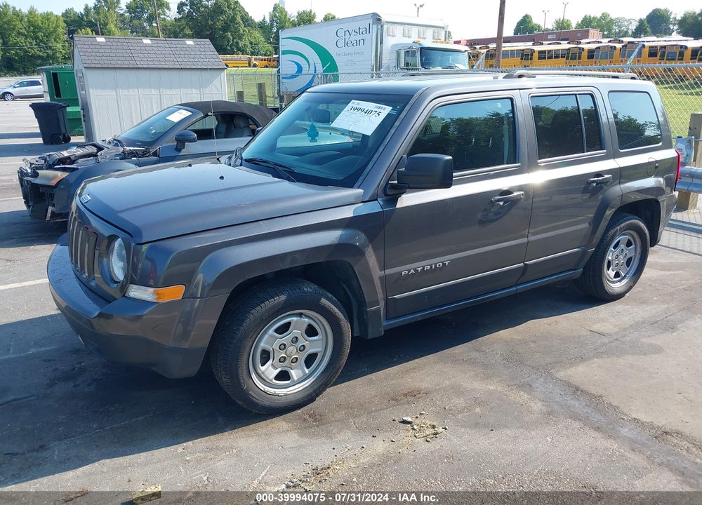 2016 JEEP PATRIOT SPORT VIN: 1C4NJPBB2GD575763