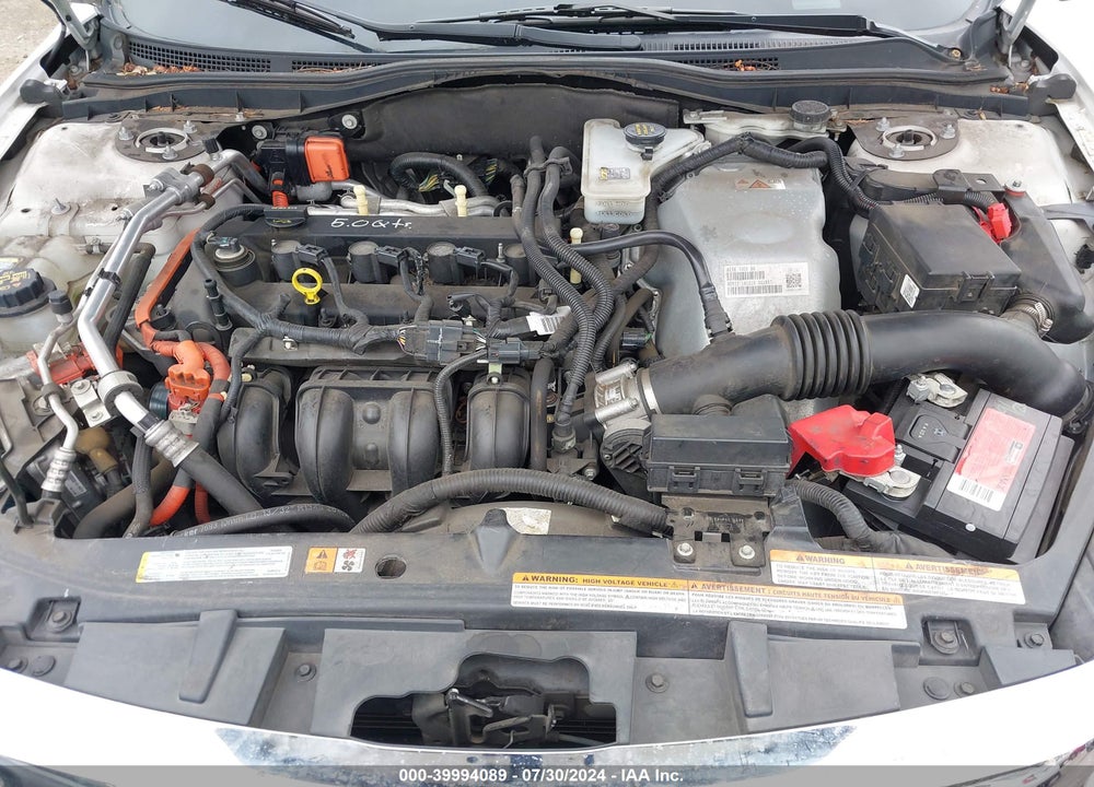 2011 FORD FUSION HYBRID VIN: 3FADP0L32BR224513