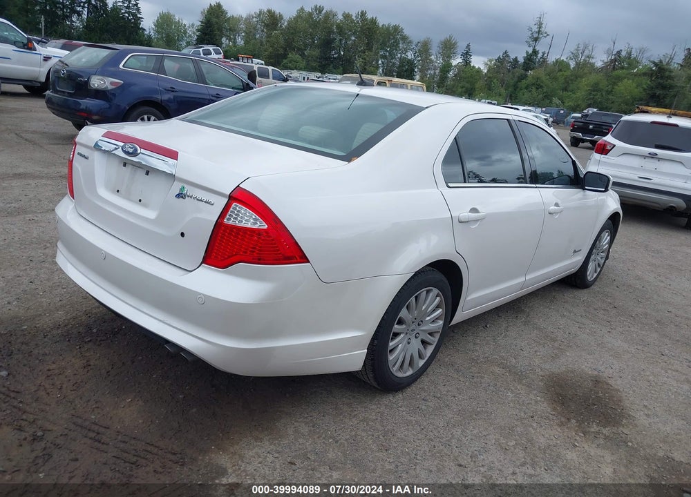 2011 FORD FUSION HYBRID VIN: 3FADP0L32BR224513