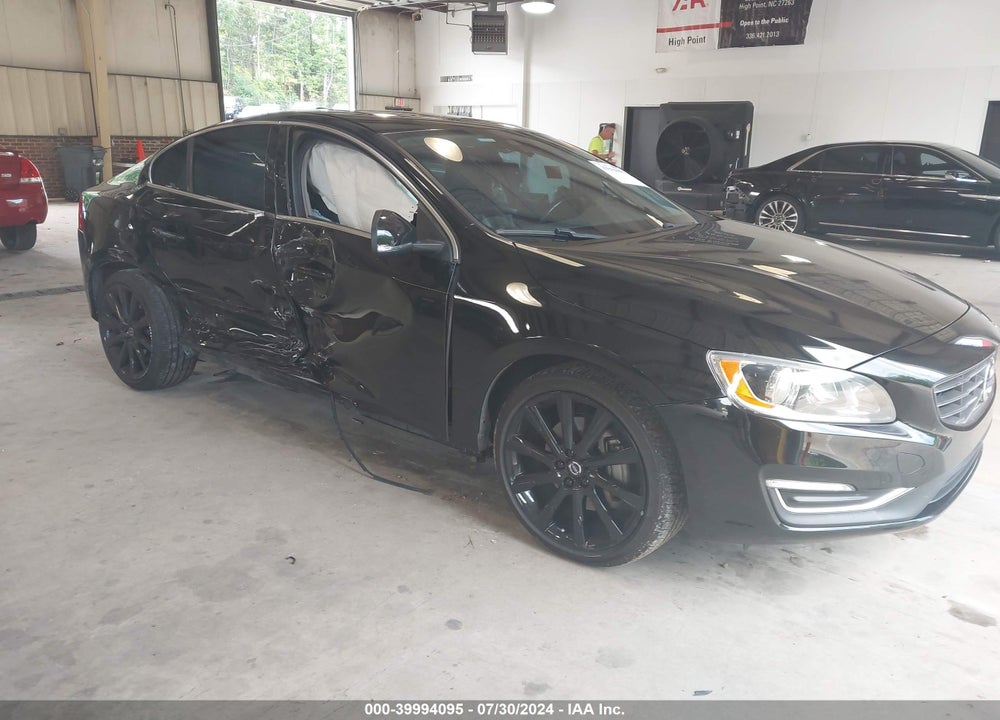 2016 VOLVO S60 T5 PREMIER VIN: YV1612TK5G2390490