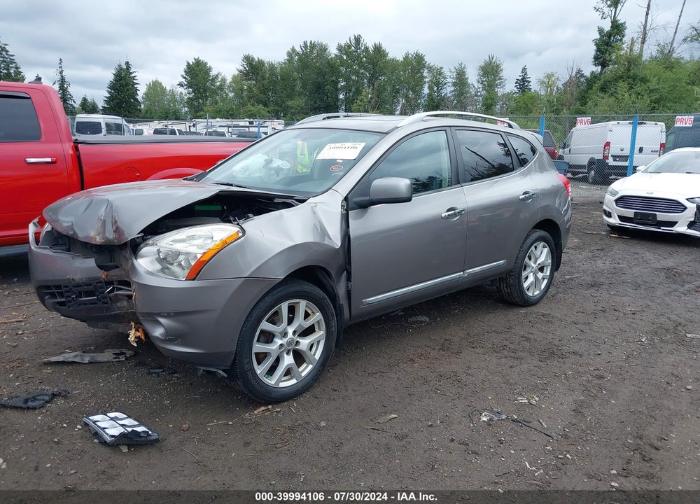 2012 NISSAN ROGUE SV VIN: JN8AS5MT9CW270611