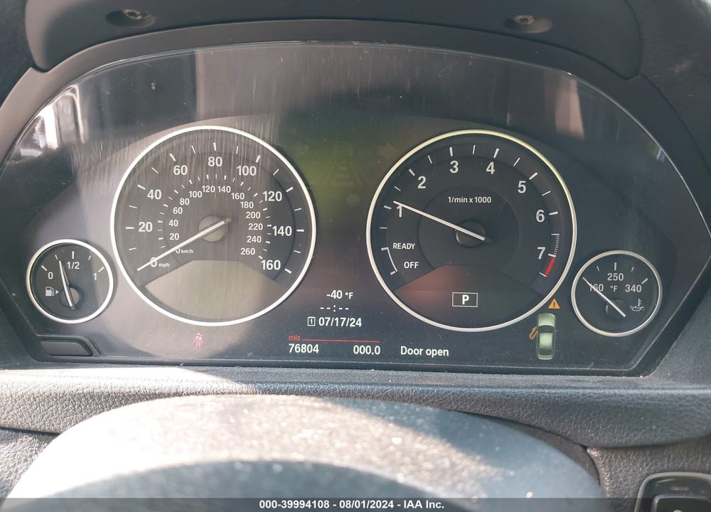 2013 BMW 328I XDRIVE VIN: WBA3B3C58DJ698290