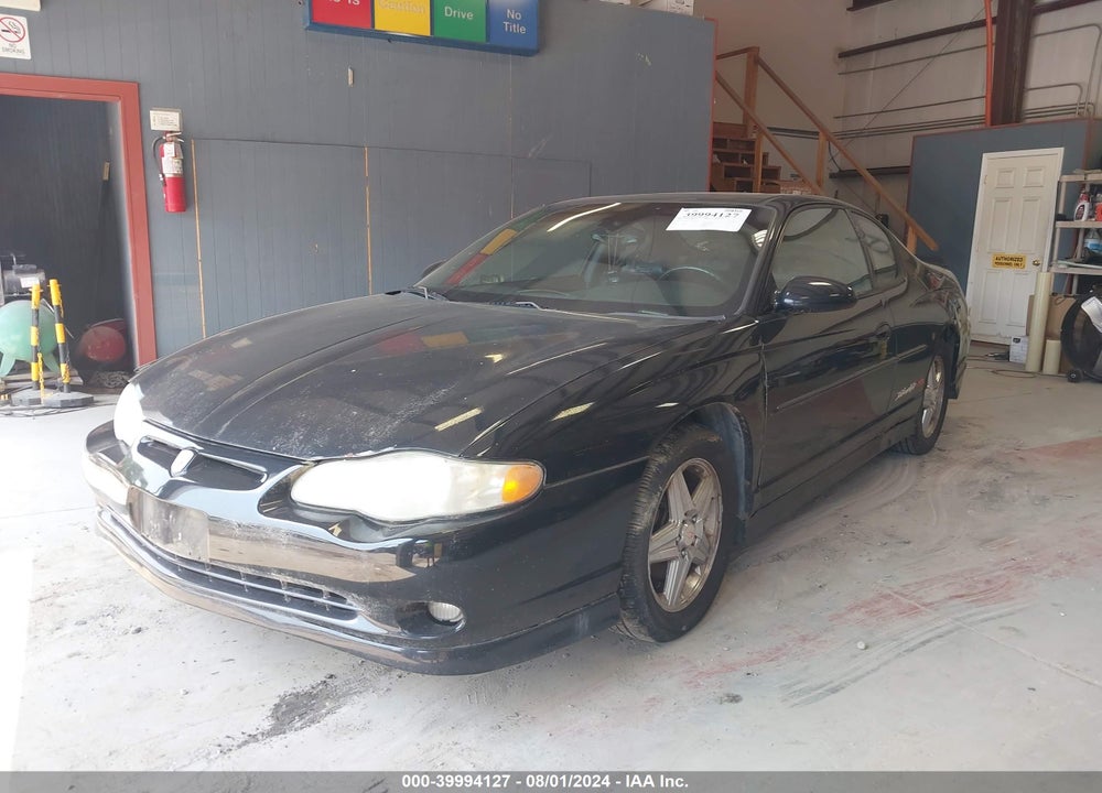 2004 CHEVROLET MONTE CARLO SUPERCHARGED SS VIN: 2G1WZ151149378999