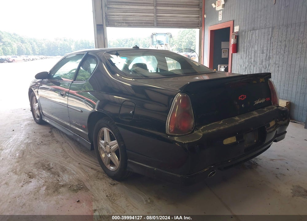 2004 CHEVROLET MONTE CARLO SUPERCHARGED SS VIN: 2G1WZ151149378999