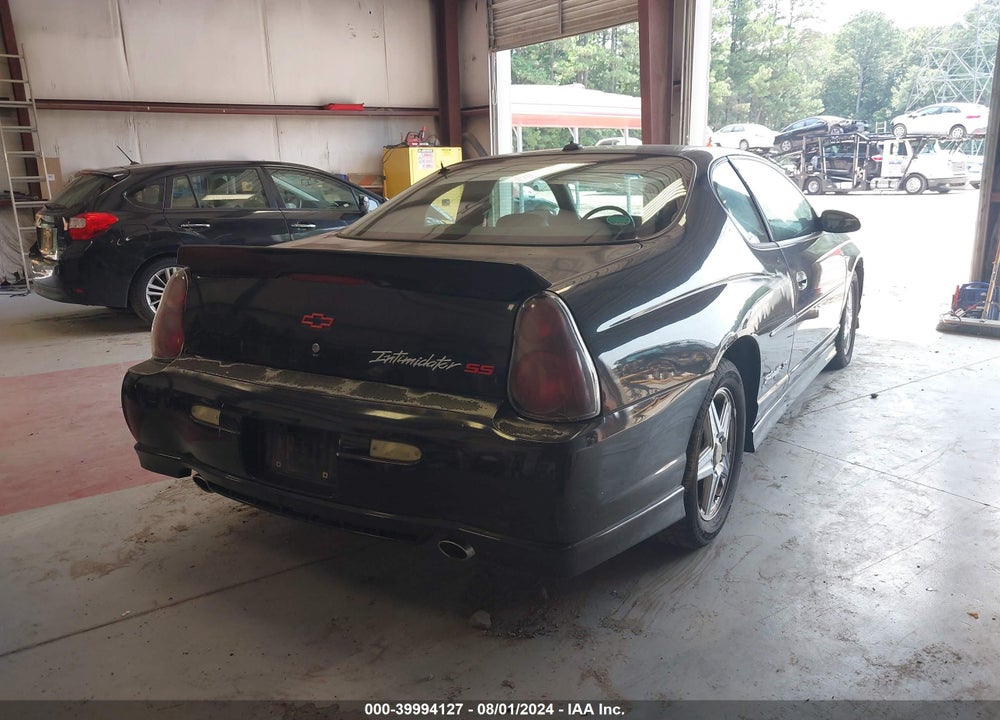2004 CHEVROLET MONTE CARLO SUPERCHARGED SS VIN: 2G1WZ151149378999