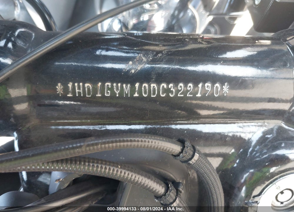 2013 HARLEY-DAVIDSON FXDF DYNA FAT BOB VIN: 1HD1GYM10DC322190