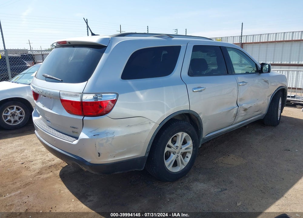 2011 DODGE DURANGO CREW VIN: 1D4RD4GGXBC731853