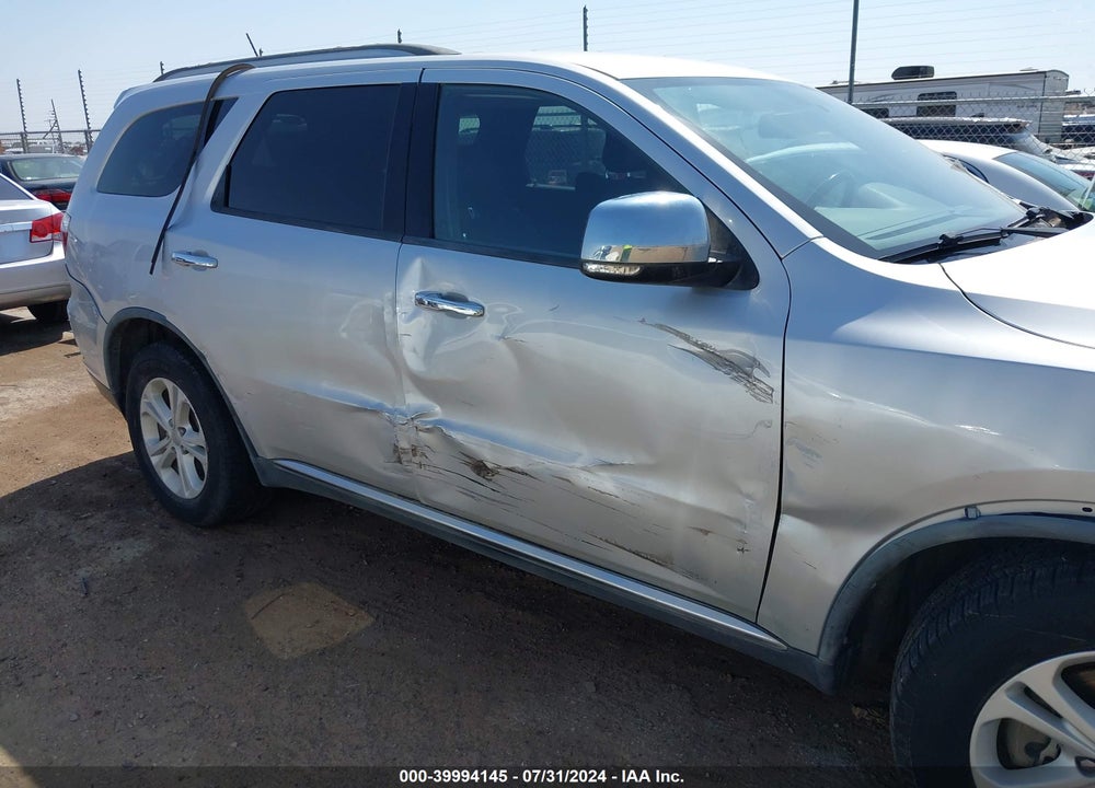 2011 DODGE DURANGO CREW VIN: 1D4RD4GGXBC731853