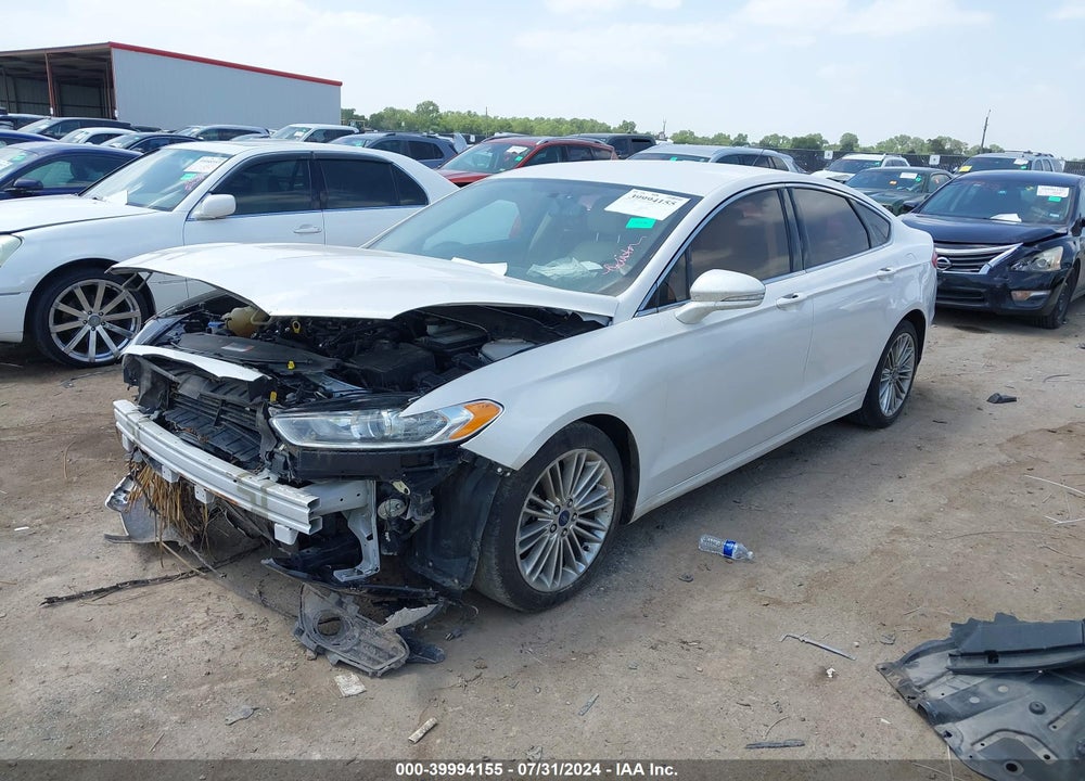2016 FORD FUSION SE VIN: 3FA6P0HDXGR143342