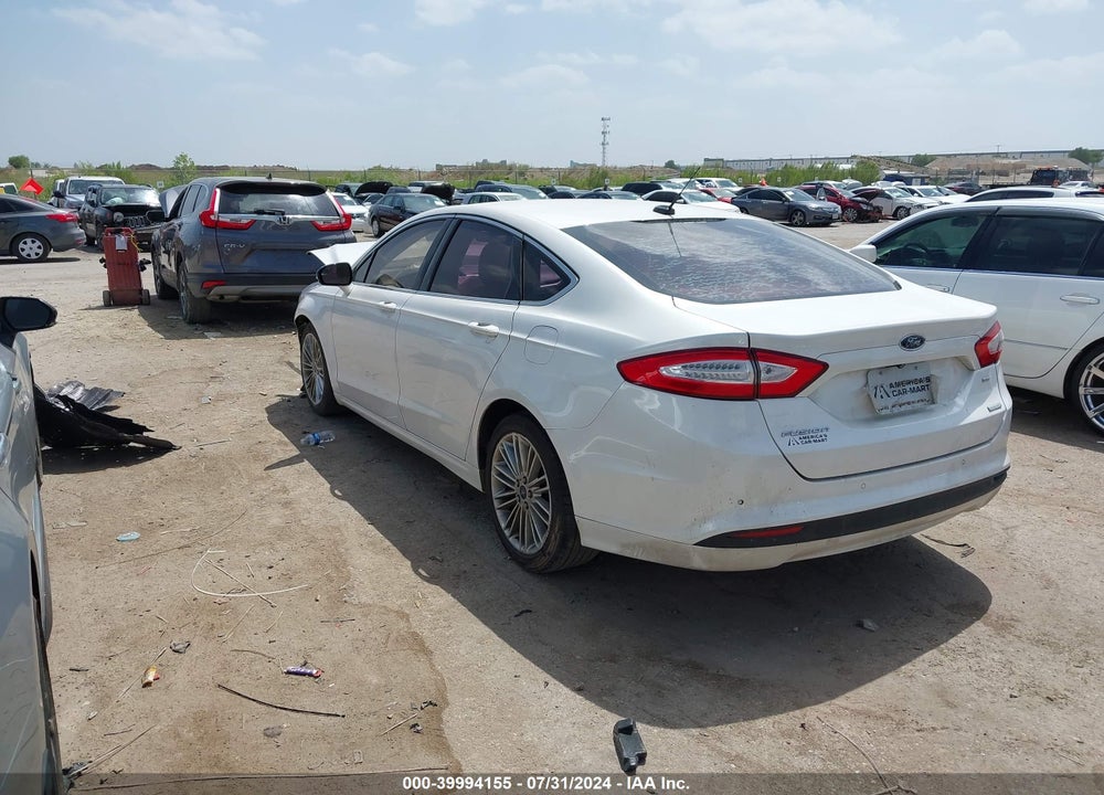 2016 FORD FUSION SE VIN: 3FA6P0HDXGR143342