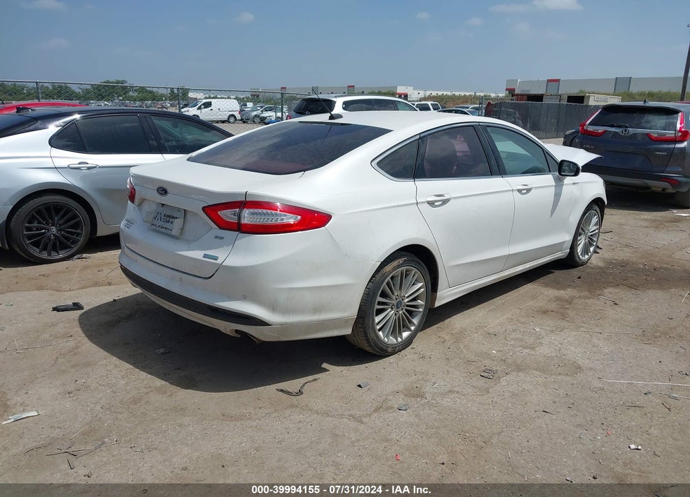 2016 FORD FUSION SE VIN: 3FA6P0HDXGR143342